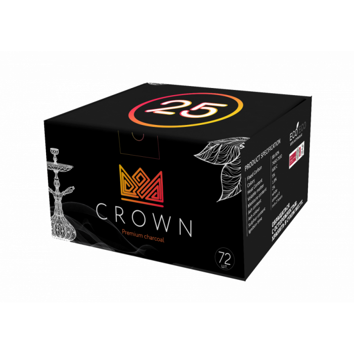 Уголь Crown 64 (26x26x26)