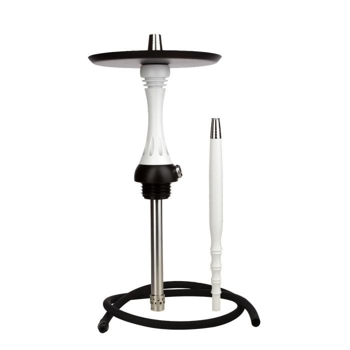 Кальян Alpha Hookah - Model X Snow White (Белый с блестками)