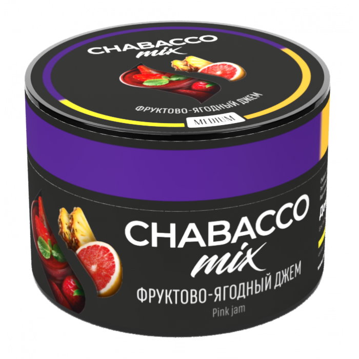 Chabacco Mix 50 г Pink Jam (Фруктово-ягодный джем)