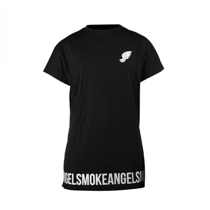 Футболка Smoke Angels (Черная) (L)
