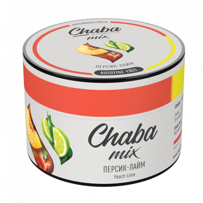 Chaba Mix 50 г Peach-Lime (Персик-лайм)