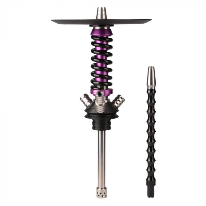 Кальян Mamay Customs Coilovers Micro Фиолетовый/черный (Кубы)
