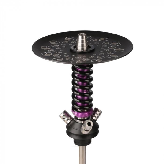 Кальян Mamay Customs Coilovers Micro Фиолетовый/черный (Кубы)