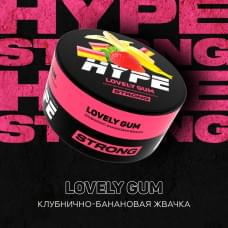 Hype Strong 20 г Lovely Gum (Клубнично-банановая жвачка)