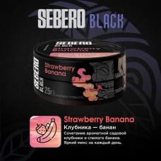 Sebero Black 25 г Strawberry Banana (Клубника Банан)