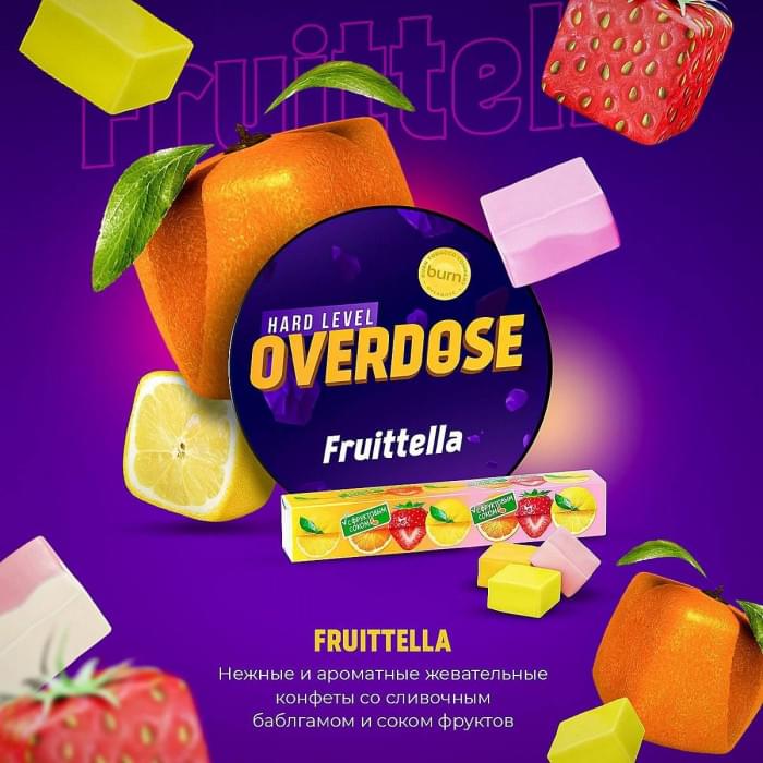 Overdoze 25 г Fruttella (Фруктовая конфета)