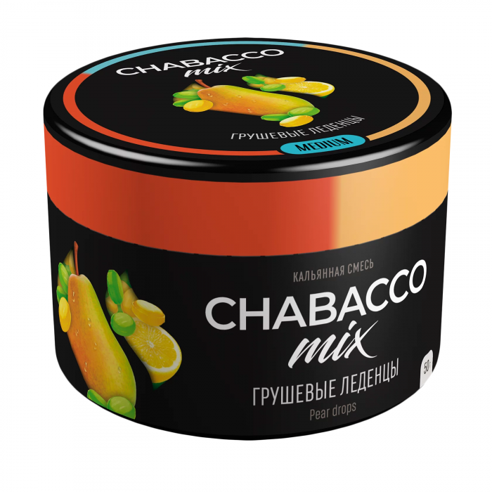 Chabacco Mix 50 г Pear drops (Грушевые леденцы)