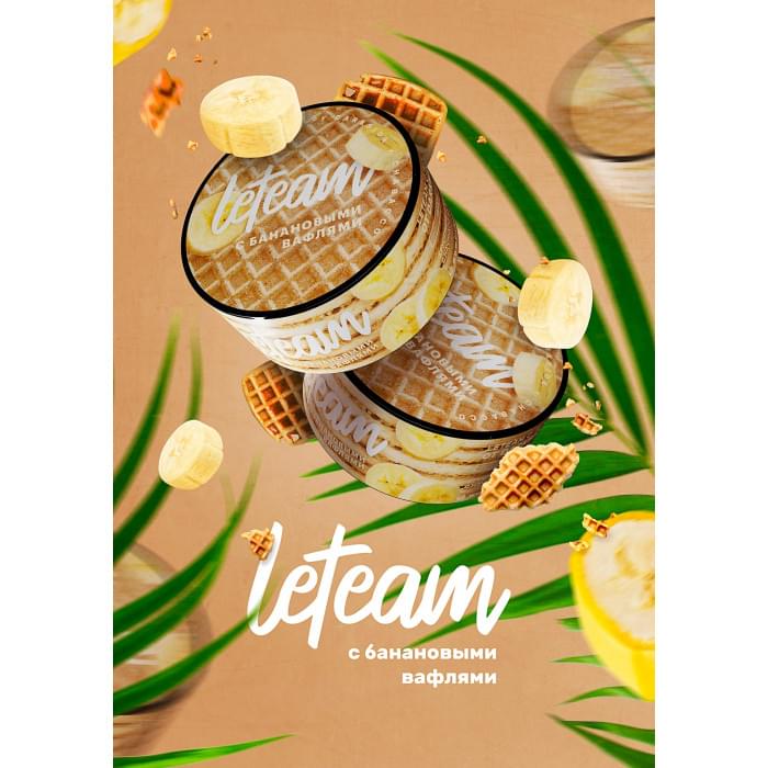 Leteam 25 г С банановыми вафлями