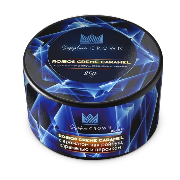 Sapphire Crown 25 г Roibos Creme Caramel (Чай ройбуш, карамель и персик)