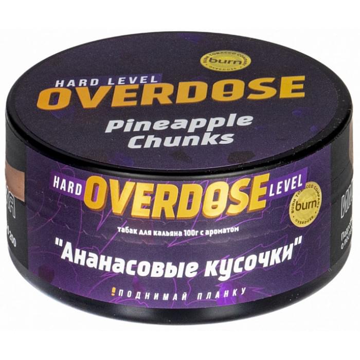 Overdose 100 г Pineapple Chunks (Ананасовые кусочки)