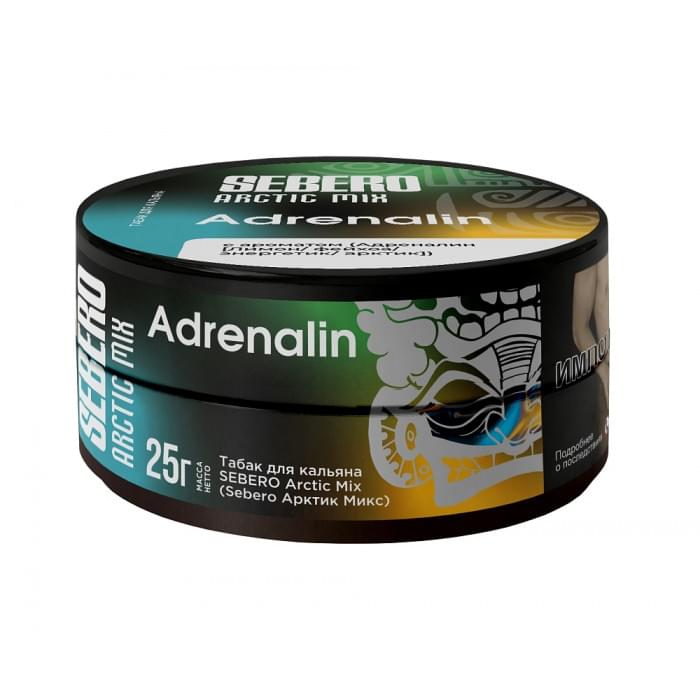 Sebero Arctic Mix 25 г Adrenalin (лимон, фейхоа, энергетик, арктик)