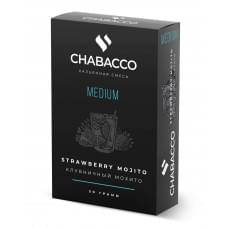 Chabacco Medium 50 г Strawberry Mojito (Клубничный мохито)