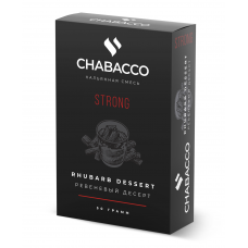 Chabacco Strong 50 г Rhubarb dessert (Ревеневый десерт)