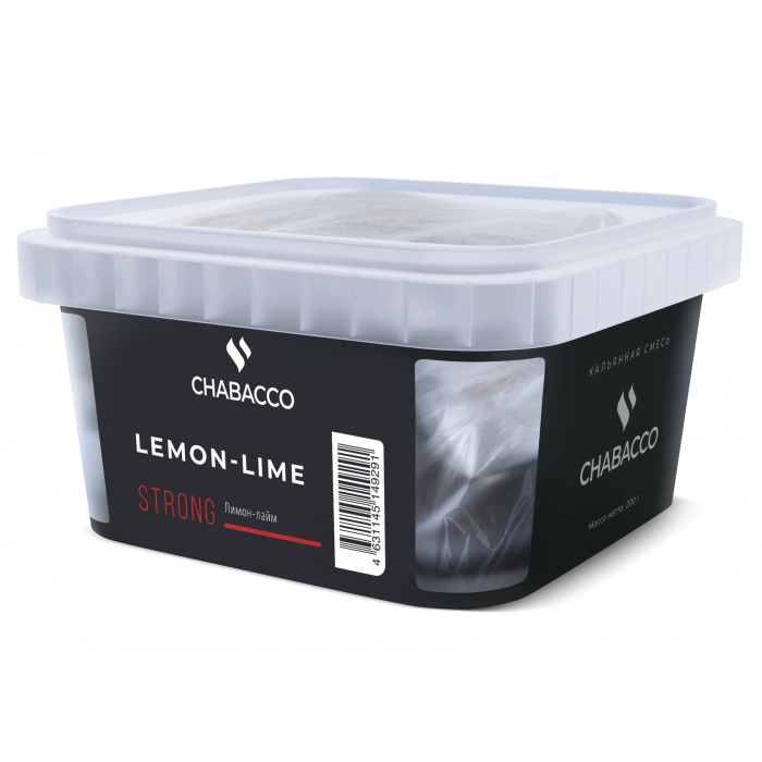 Chabacco Strong 200 г Lemon-Lime (Лимон-Лайм)